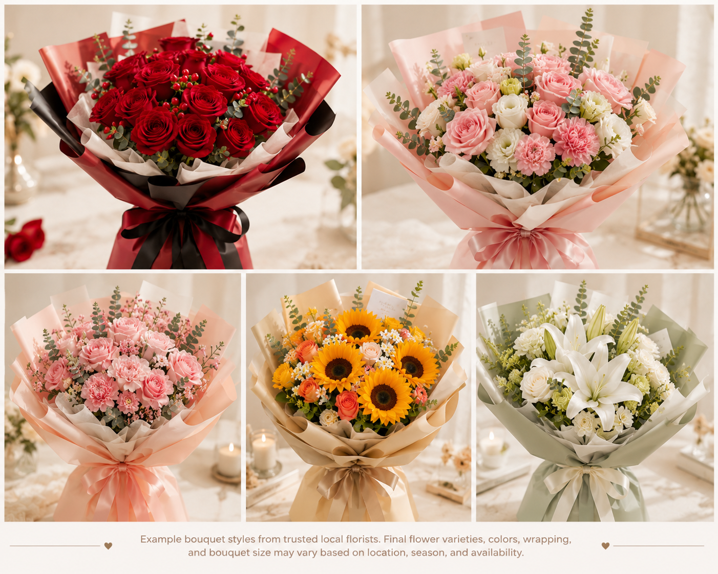 Fresh Flower Bouquet Delivery